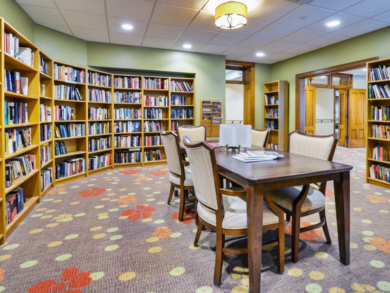 Wesley Enhance Living Stapeley, Library_1_stapeley_wesley_enhanced_living_senior_assisted_living_communities.jpg